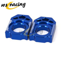 เหมาะสำหรับ YZ125/250/450 WR250/450 รถจักรยานยนต์ CNC อะลูมินัมอัลลอยตัวปรับโซ่ด้านหลัง