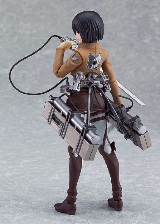 figma-203-ฟิกม่า-model-figure-ฟิกเกอร์-โมเดล-attack-on-titan-ผ่าพิภพไททัน-mikasa-มิคาสะ-15cm-ของสะสม-ของเล่น-ของเล่นถูกๆ-ของเล่นเด็ก