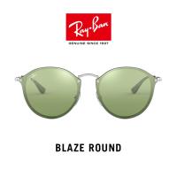 Ray-Ban Blaze Round - RB3574N 003/30  size 59 แว่นตากันแดด