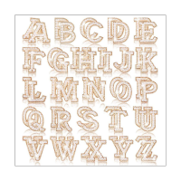 Pearl Rhinestone Letter Patches A-Z Bling Rhinestone Letter Stickers Glitter Rhinestone Alphabet Applique Letter Sticker