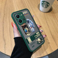 เคสโทรศัพท์ Vivo V25e V25 5G ปลอก Hp Vivov25 5G Vivov25e เคส Creative NASA America Space นักบินอวกาศแห่งชาติ Frosted เคสใส่โทรศัพท์โปร่งใสคลุมทั้งหมดกล้องเคสป้องกัน