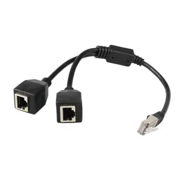 Rj45 Ethernet Splitter Cable, Rj45 1 Male To 4 X Female Lan Ethernet  Splitter Adapter/adapted Network Cable Super Cat5, Cat5e, Cat6, Cat7 Lan  Ethernet