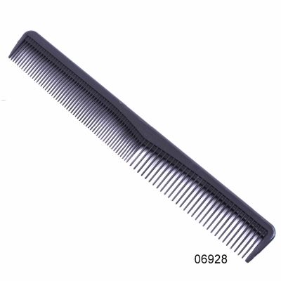 1 Pc Men Women Salon พลาสติกสีดำตัดผมฟันหวีตัดผมเครื่องมือ Hairdressing แปรงผม ~