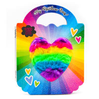 My rainbow bag my rainbow sticker bag English original picture book childrens Enlightenment paperback Sticker Book parent-child interaction more than 500 stickers