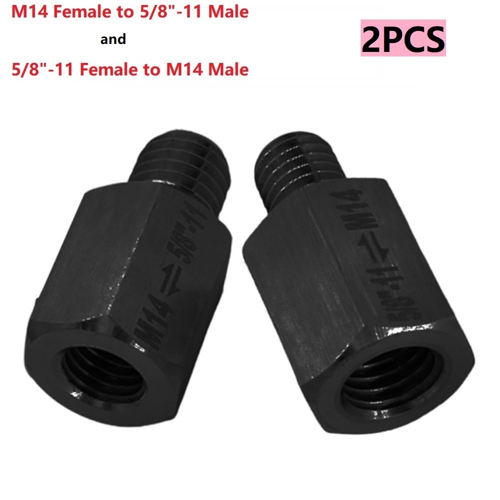Core Drill Bit Adapter 1-1/4” 7 Thread Female to 5/8"-11 male Diamond Convertor 