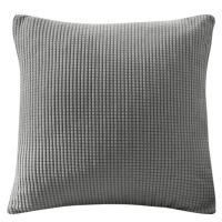 Cushion Cover Solid Color Knitting 45x45cm Soft Elastic Sofa Square Nordic Sofa Pillow Cover 【hooking】