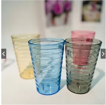 6pcs Acrylic Drinking Glasses Set Plastic Tumblers Plastic Cups