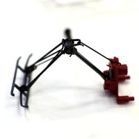 Scale 1:87 Alloy Arm Pantograph HO Train Model Accessories Railway Railroad Bow Electric Traction Antenna Part Landscape Kits