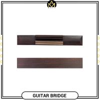 Gitar Klasik Bridge หย่องกีต้าร์คลาสสิคไม้โรสวู้ด Saddle Beads Untuk Gitar Klasik Dan Senar Nilon Gitar อะไหล่สายผูก