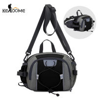 New Outdoor Sports Waist Bag Waterproof Nylon Sling Bag Multifunctional Mountaineering Travel Water Bottle Storage Bag X728D