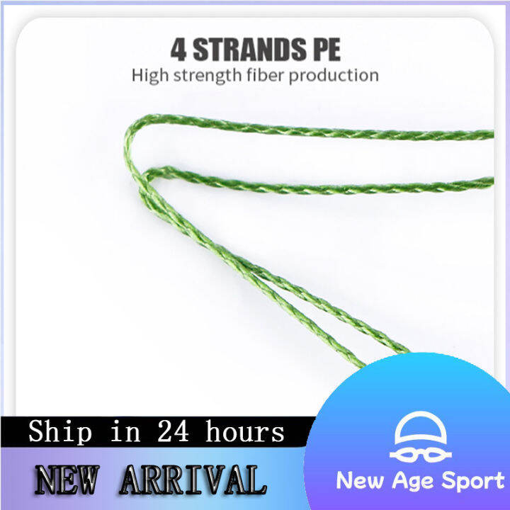 1ม้วน500เมตร4เส้นถักเอ็นตกปลา4สี10เส้นผ่าศูนย์กลางป้องกันการกัดสายถักที่แข็งแกร่งเป็นพิเศษ