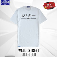 AQUANINE เสื้อยืด รุ่น WALL STREET เสื้อยืดคอกลม ลิขสิทธิ์แท้