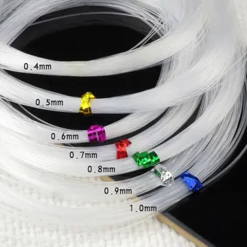 1mm Diameter 100 Meters Clear Monofilament Nylon String Fishing