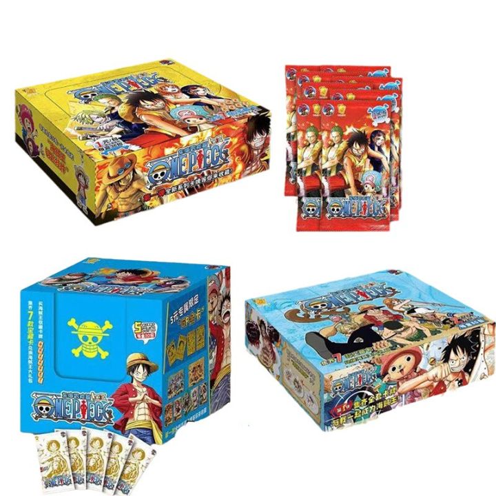กล่องการ์ดแบบหายากอะนิเมะเรื่องวันพีชญี่ปุ่นสำหรับคอลเลกชัน-bounty-ชอปเปอร์-luffy-zoro-การ์ด-ccg-สะสมเกมของเล่นเด็ก-hoies