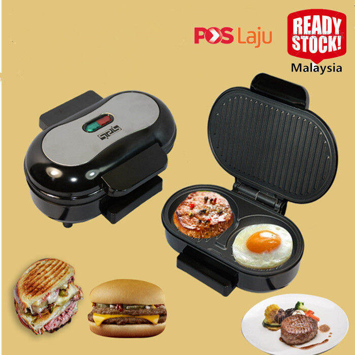 Ready Stock Electric Burger Maker Hamburger Meat Grill Lazada
