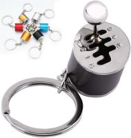 Creative Gear Keychain Six-Speed Manual Shift Gear Key Chain Car Refitting Metal Pendant Key Ring Fashion Jewelry Gift Key Chains