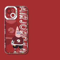 QuXis เคสซิลิโคนใสแบบเรียบง่ายสำหรับ iPhone 14 13 12 11 Pro Max Mini SE 2020 7 8 Plus เคสชุดผู้ชายลูกบาศก์เจ๋งๆนิ่มคลุมทั้งหมดโทรศัพท์เคสสำหรับไอโฟน Xs Xr 7P 8 P