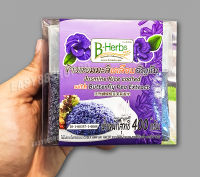 Jasmine Rice coated with Butterfly Pea Extract 400G B-HERB ข้าวเคลือบอัญชัน ข้าวสมุนไพรอัญชัน 400 กรัม