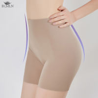 ECMLN Slim Shapewear ควบคุมกางเกงชุดชั้นในกระชับสัดส่วนกางเกงขาสั้น Butt Lifter กางเกงไร้รอยต่อผ้าไหมน้ำแข็งเอวสูงระบายอากาศได้สบายกางเกงกระชับสัดส่วนยืดพิเศษ Shapewear