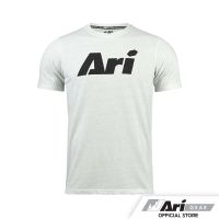 ARI ENVIRA LIFESTYLE TEE - RAW WHITE/BLACK เสื้อยืดอาริ เอ็นวีรา สีครีมดำ