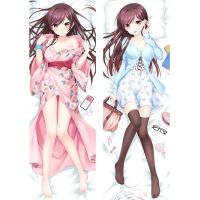 ปลอกหมอน ลาย Rent A Girlfriend Mizuhara Chizu Dakimakura ขนาด 60x180 ซม. สําหรับกอดร่างกาย