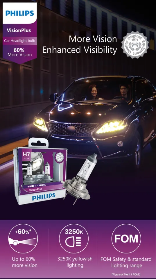 S02 Philips X-Treme Vision Pro150 9012 HIR2 12V 55W +150% Bright Light  Halogen Headlight Car Genuine Original Bulbs DRL, 2X