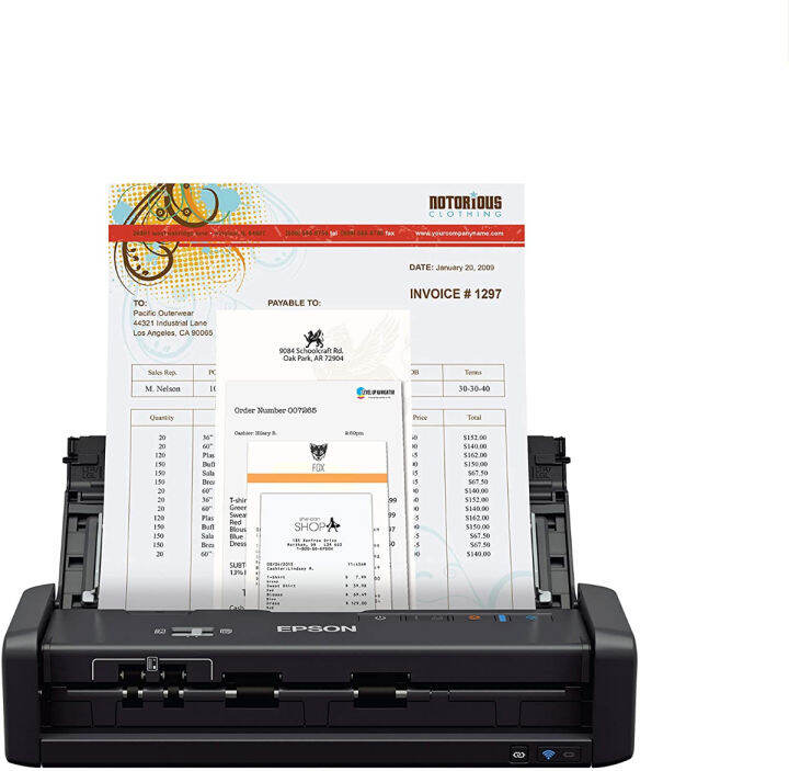 Epson ES300WR Wireless Color Portable Duplex Document Scanner
