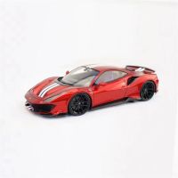 Presale DCM 1:64 Novitec 488 Pista สีแดง/ต้นฉบับสีแดง/สีม่วง Limited999 Die-Cast คอลเลกชันโมเดลรถยนต์ขนาดเล็ก