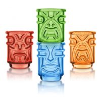 Final Touch Tiki Shot Glasses Color ชุดแก้วช็อตสไตล์ Tiki รุ่น TK5402