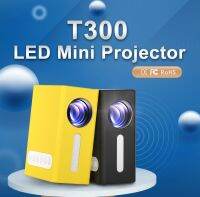 2021 new UNIC LED Miniโปรเจคเตอร์T300 320X240พิกเซลรองรับ1080P HDMI USBแบบพกพาProyector Home Media