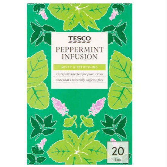 Tesco Peppermint Infusion Tea 20Bags 30g Lazada PH