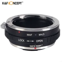 Kf Concept Af M4/3อะแดปเตอร์เลนส์แหวนสำหรับ Af Minolta Ma เลนส์มาเป็น4/3สี่ในสาม M4/3กล้อง Af M4/3