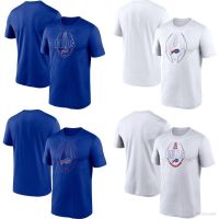 เสื้อยืดแขนสั้น คอกลม พิมพ์ลาย NFL Buffalo Bills Fan พลัสไซซ์ สําหรับผู้ชาย และผู้หญิง