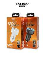 **ขายดี ** Energy Premium car charger รุ่น CA15 หัวชาร์จ ในรถ มีไฟ Led  รองรับ FAST SPEED QC3.0 18W + PD 20W