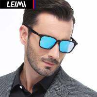 LEIMI DESIGN Men Women Classic Retro Rivet Polarized Sunglasses TR90 Legs Design Oval Frame UV400 Protection 1719