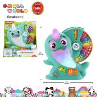 Fisher-Price Linkimals Learning Narwhal ฟิชเชอร์ไพรซ์ ลิงคิมอล นาร์วาฬ สอนภาษา รุ่น HLM49