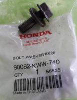 HONDAน๊อตยึดเฟืองโซ่ราวลิ้นแท้ เวฟ110ไอ,เวฟ125ไอ,MSX125