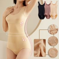 New Womens Shapewear Waist Trainer Plus Size One Piece Corset Seamless Tummy Control Pants Crotch Buckle Slimming Underwear