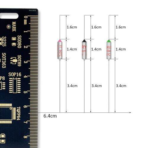 ฟิวส์อุณหภูมิชุด RY/TF-10A/250V-95 ℃ | Lazada.co.th