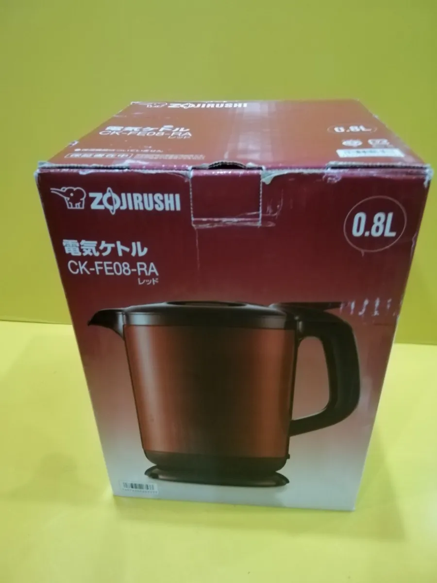象印　電気ケトル　CK-FE08-RA RED