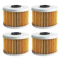 1/2/4pcs Cyleto Oil Filter For Honda CBF125 CBF250 VT125 VT125C VT 125 Shadow XL125 XL125V Varadero XL 125 CB400 CB 400 VTEC