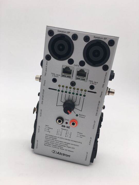Alctron DB4C Multi audio Cable Tester Audio network Cable Detector for
