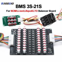 BMS 3S 4S 5S 6S 7S 8S 9S 9S สมดุล Li-Ion Lifepo4 LTO 1A ลิเธียม5A 3A 6A Capacitive Active Balancer Board