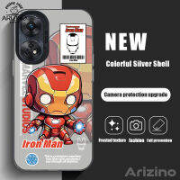 เคส Reno8T 4G ภาพยนตร์มาร์เวลจักรวาล Hero Iron Man ซุปเปอร์เคสโทรศัพท์มือถือรูปการ์ตูนสีสันสดใสฮัลค์สไปเดอร์แมน