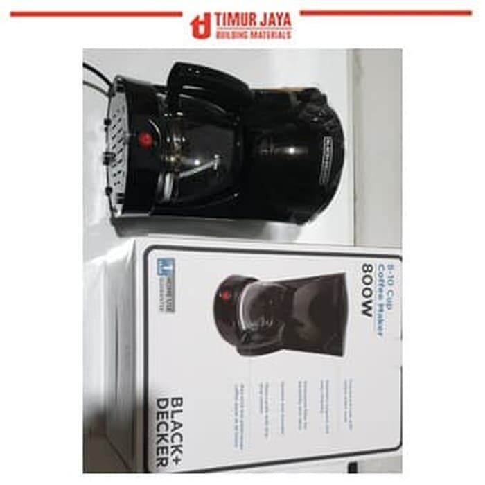 Orvile Black Decker Drip Coffee Maker DCM600 B1 Kopi Nescafe Pembuat MP
