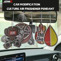 (Feiying Auto)จี้น้ำหอมอัตโนมัติ JDM Power Culture Series Car Air Freshener แขวนรถด้านหลังดู Solid Paper Diffuser อุปกรณ์ตกแต่งภายใน