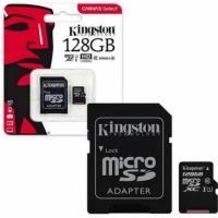 Kingston การ์ดหน่วยความจํา Micro SD 128GB