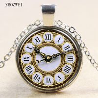 【CC】 2018/Popular hot money retro clock and watch pendant necklace for men women accessories