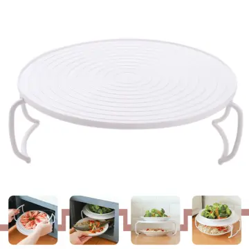 Microwave Plate With Cover Foldable Microwave Tray For Heating