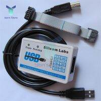 Diymore อุปกรณ์ดาวน์โหลดโปรแกรมเลียนแบบโปรแกรมเมอร์ C8051f Jtag U-Ec6 C2/U-Ec5/Ec3 Usb อะแดปเตอร์แก้ปัญหา3.3V-5V C8051f3 C8051f00พร้อมสายเคเบิ้ล